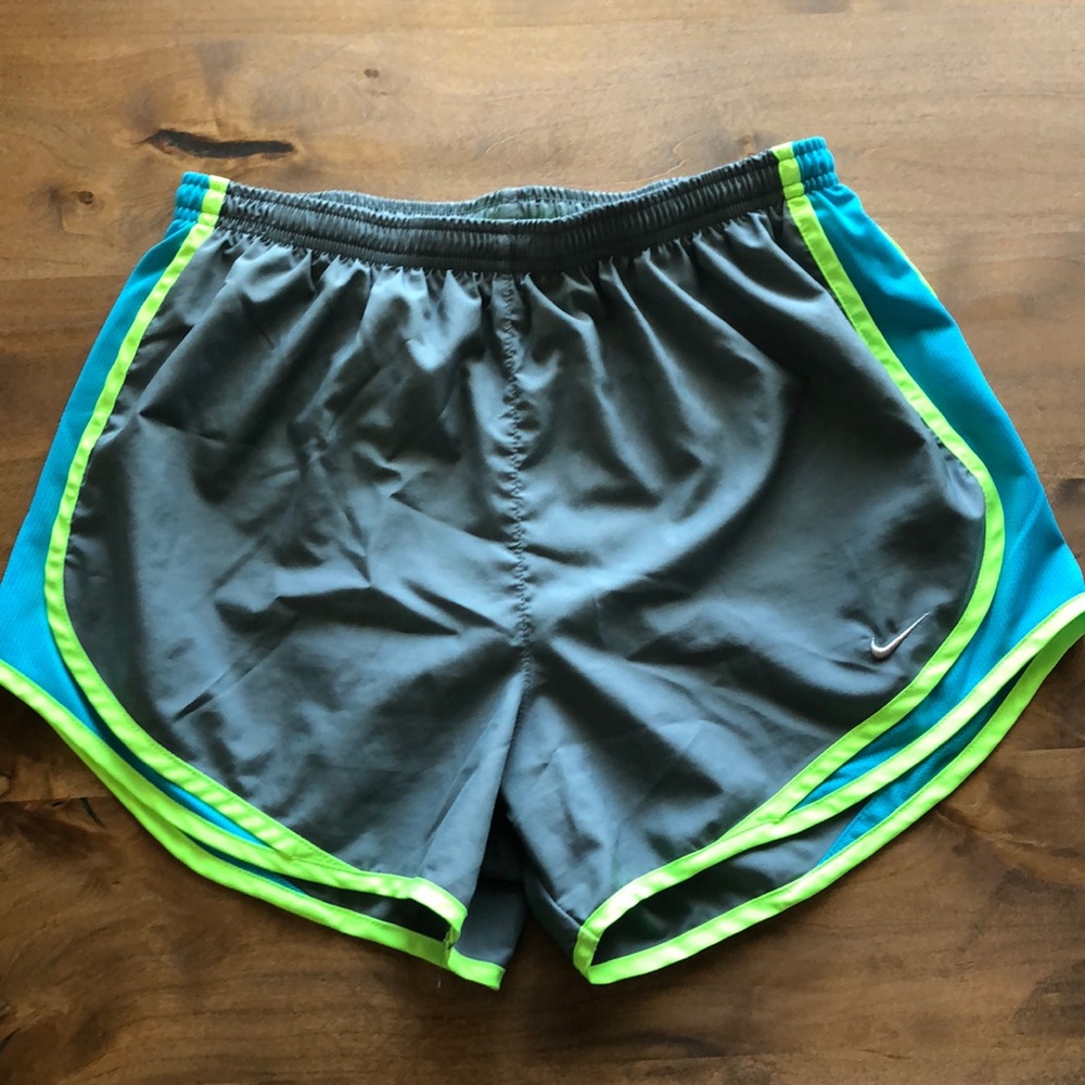Nike Grey Dri-Fit Running Shorts.